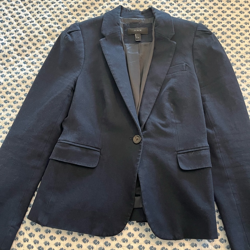J. Crew Navy Blazer